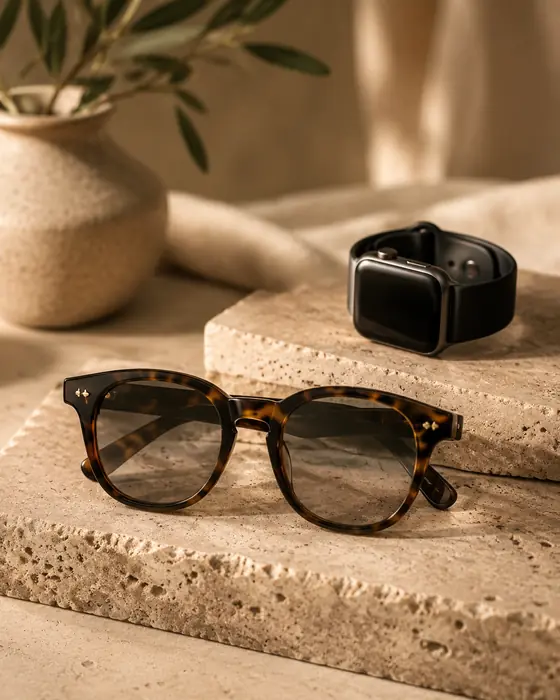 Smart glasses and smartwatch